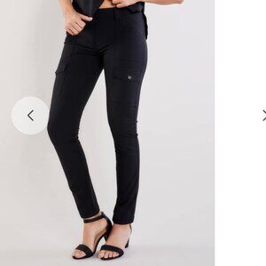 Anatomie Kate Skinny Cargo Pant in Black XS